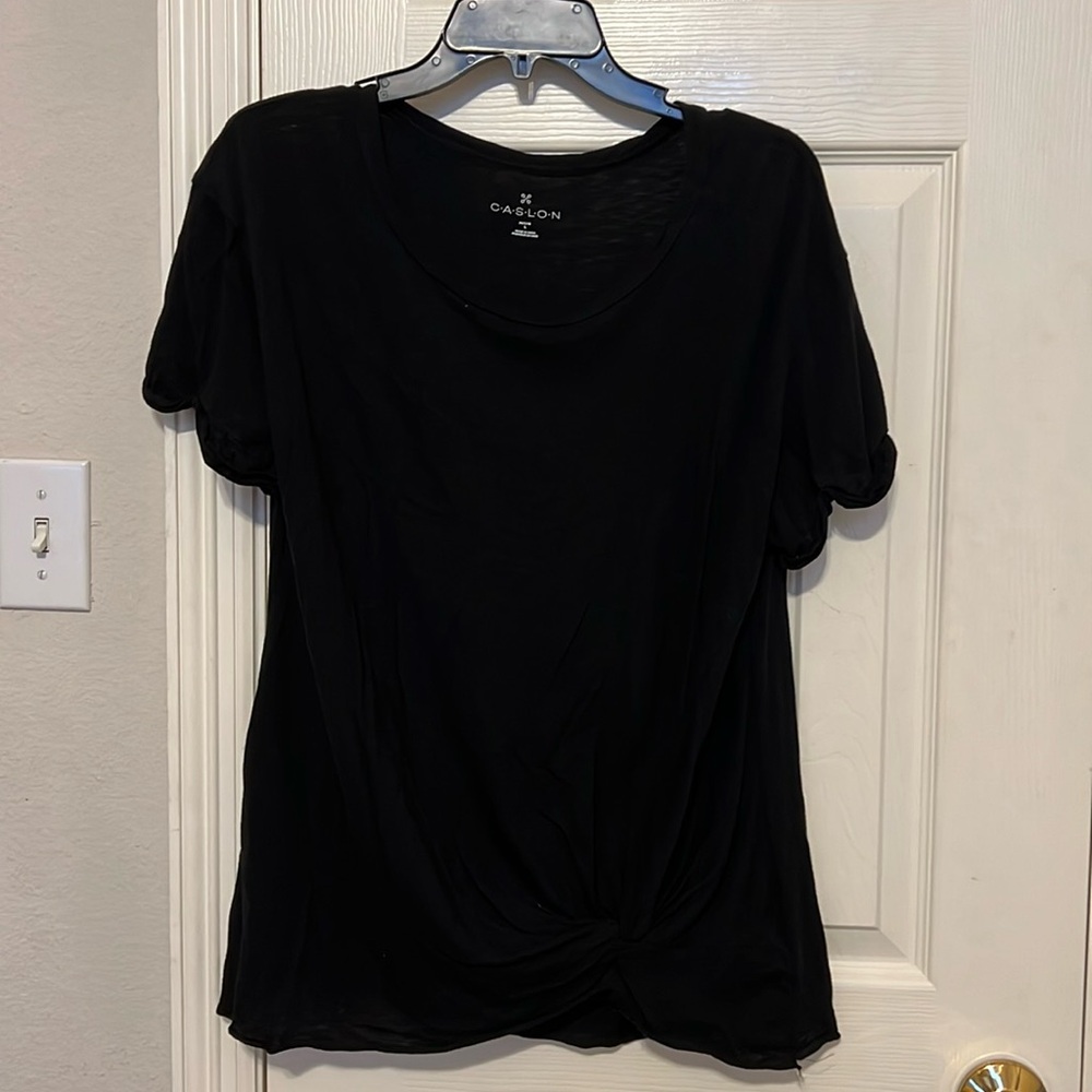 Cason slub knit t shirt